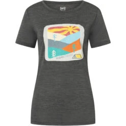 Super.NaturalDamen Mountain Art T-Shirt