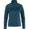 Fjällräven FjällrävenDamen Abisko Lite Fleece Half Zip Pullover -Bergzeit Verkäufe 1111606 001 pic1