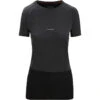 IcebreakerDamen 125 ZoneKnit Crew T-Shirt -Bergzeit Verkäufe 1111808 001 pic1