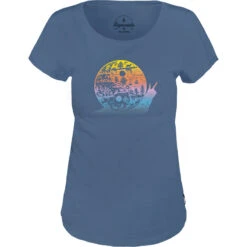 AlprauschDamen Hippie-Schnägg T-Shirt