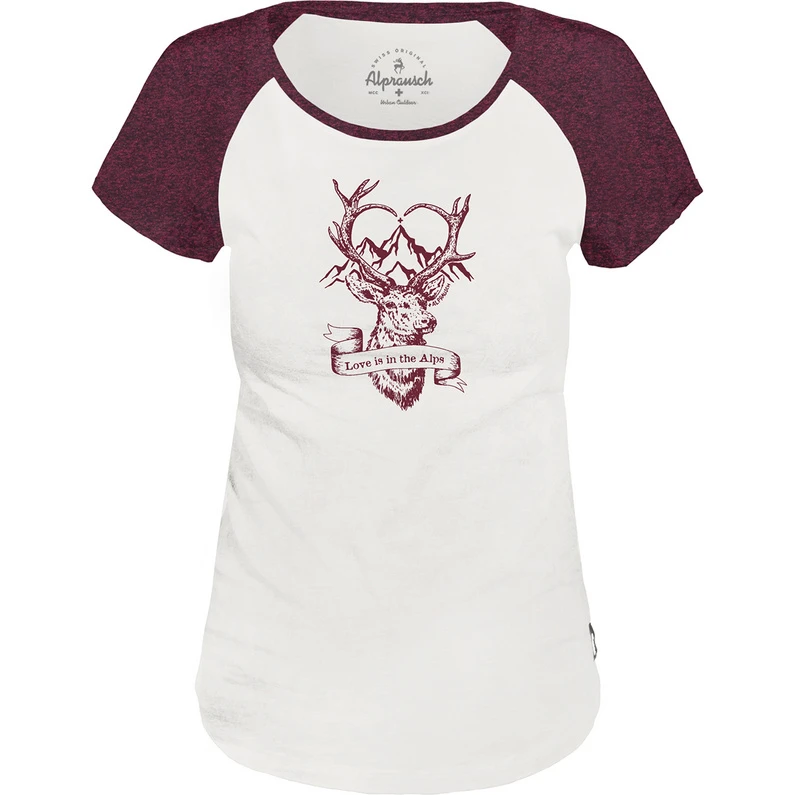 AlprauschDamen Hirsch-Herz T-Shirt 3 AlprauschDamen Hirsch-Herz T-Shirt