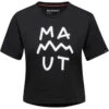 MammutDamen Massone Cropped Lettering T-Shirt 1 MammutDamen Massone Cropped Lettering T-Shirt -Bergzeit Verkäufe 1114729 001 pic1