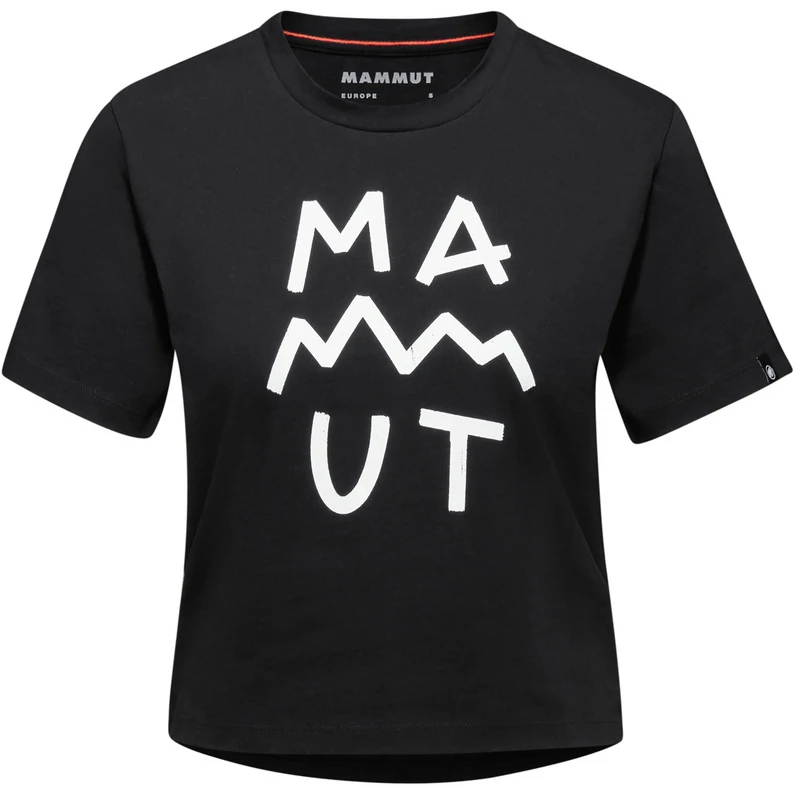 MammutDamen Massone Cropped Lettering T-Shirt 3 MammutDamen Massone Cropped Lettering T-Shirt