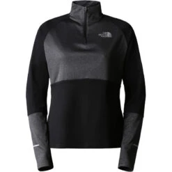 The North FaceDamen 1-4 Zip Run Fleece Pullover