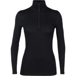 IcebreakerDamen 200 Oasis Zip Longsleeve