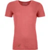 OrtovoxDamen 185 Merino Logo Spray T-Shirt -Bergzeit Verkäufe iview 1092281 005 pic1