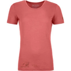 OrtovoxDamen 185 Merino Logo Spray T-Shirt