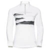 OdloDamen Berra Graphic Half Zip Longsleeve -Bergzeit Verkäufe iview 1093163 001 pic1