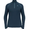 OdloDamen Rigi Half Zip Longsleeve -Bergzeit Verkäufe iview 1093178 031 pic1