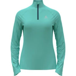 OdloDamen Essential Ceramiwarm Half Zip Longsleeve