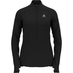 OdloDamen Sesvenna SL Half Zip Longsleeve