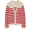 ArmedangelsDamen Adrinaa Striped Jacke -Bergzeit Verkäufe iview 1103130 001 pic1