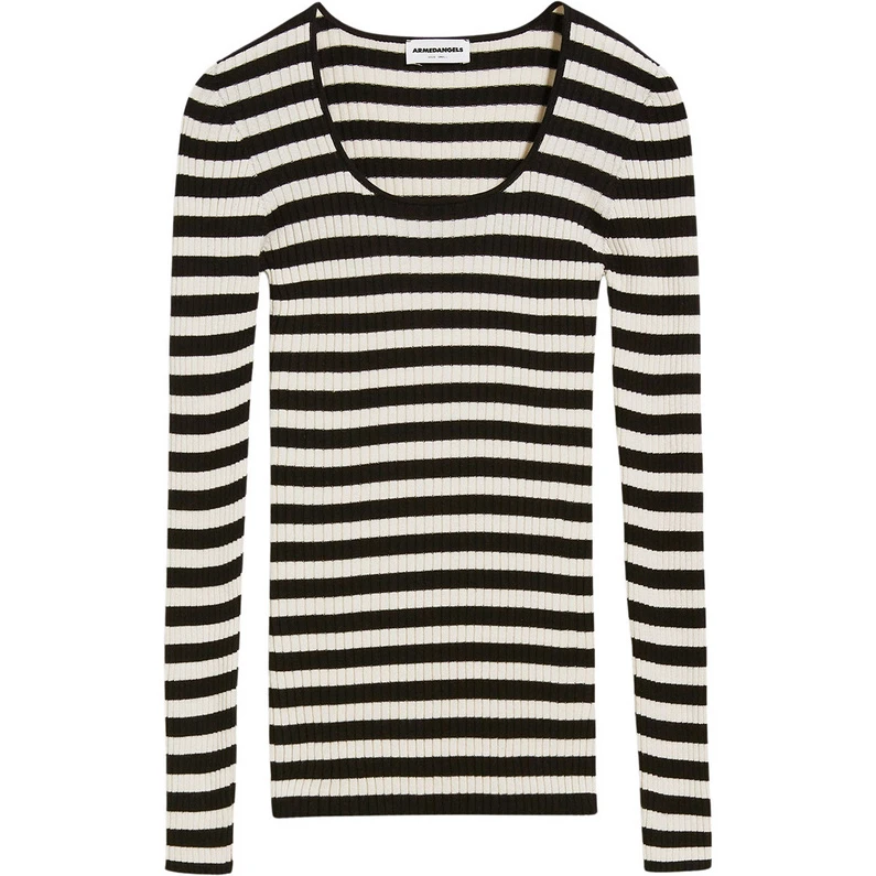 ArmedangelsDamen Alaania Crewneck Striped Longsleeve 3 ArmedangelsDamen Alaania Crewneck Striped Longsleeve