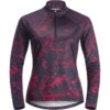 Jack WolfskinDamen Morobbia Printed Longsleeve -Bergzeit Verkäufe iview 1105802 001 pic1