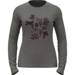 OdloDamen Merino 200 Forest Longsleeve