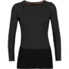 IcebreakerDamen ZoneKnit 200 Crewe Longsleeve -Bergzeit Verkäufe iview 1106447 001 pic1