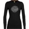 IcebreakerDamen 200 Oasis Ski Circle Longsleeve -Bergzeit Verkäufe iview 1106462 001 pic1