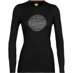 IcebreakerDamen 200 Oasis Ski Circle Longsleeve
