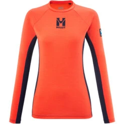 MilletDamen Trilogy Logo Wool TS Longsleeve