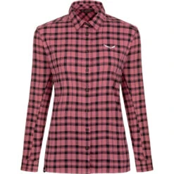 SalewaDamen Fanes Flannel 5 PL Bluse