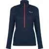 SalewaDamen Puez PL Half Zip Fleece Pullover -Bergzeit Verkäufe iview 1109393 008 pic1