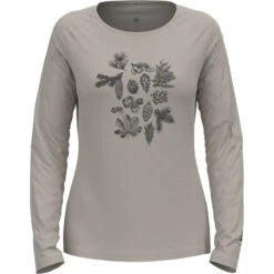 OdloDamen Ascent PW 130 Forest Longsleeve