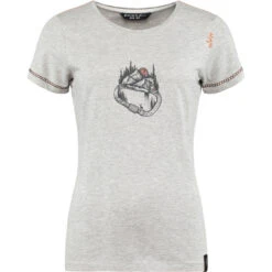 ChillazDamen Saile Carabiner Forest T-Shirt